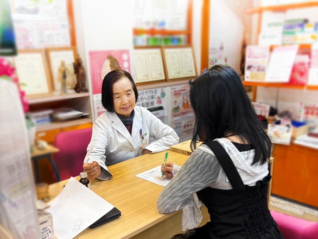 橋本薬局の店内の様子